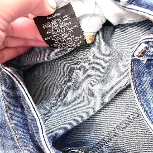 Universal Standard Etta High Rise Straight Leg Jeans 28 Inch Aged Indigo Size 10 - Picture 5 of 9